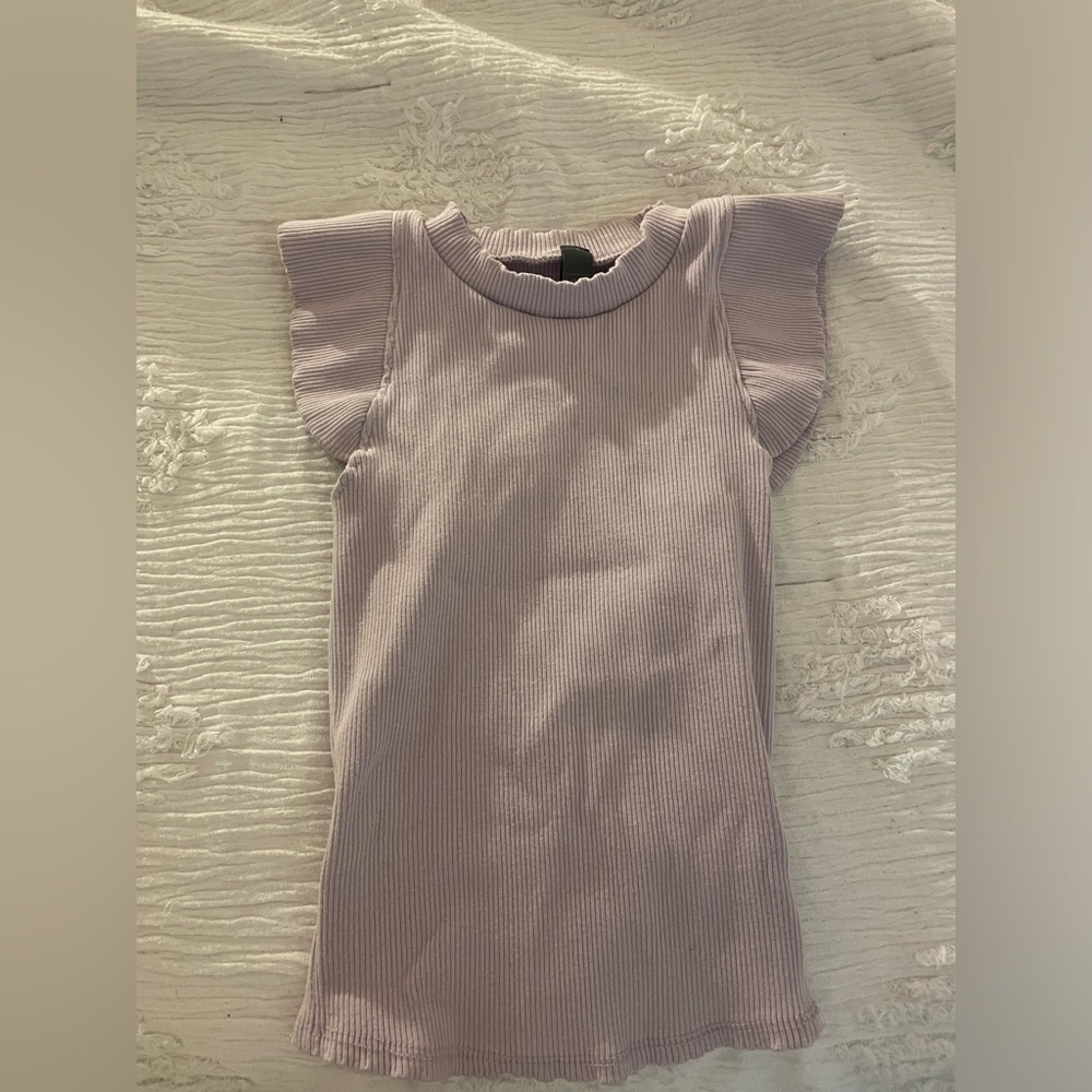 Super flattering xs purple crop top